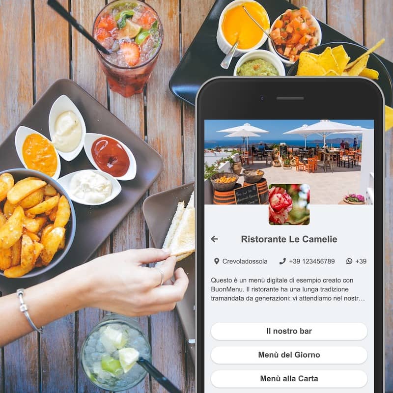 aplicación para menú digital