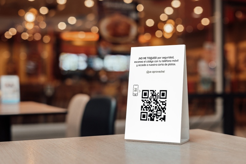 escanear menú digital por código QR