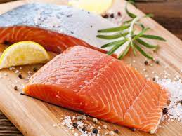 salmón crudo