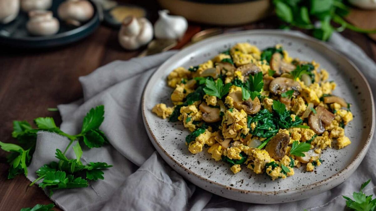 recetas tofu revuelto