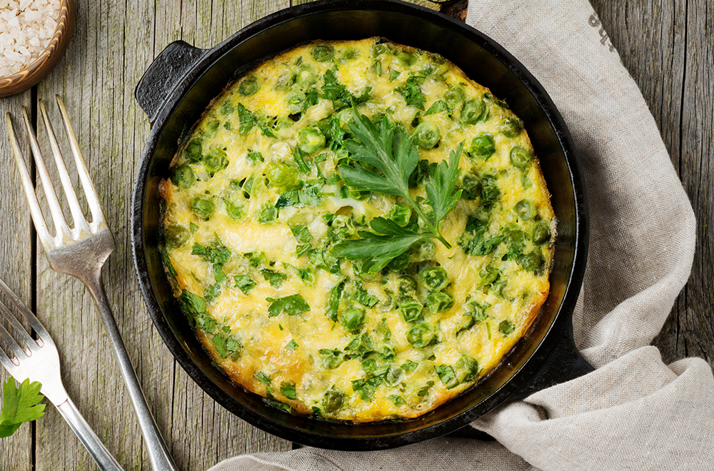 huevos cremosos con espinacas