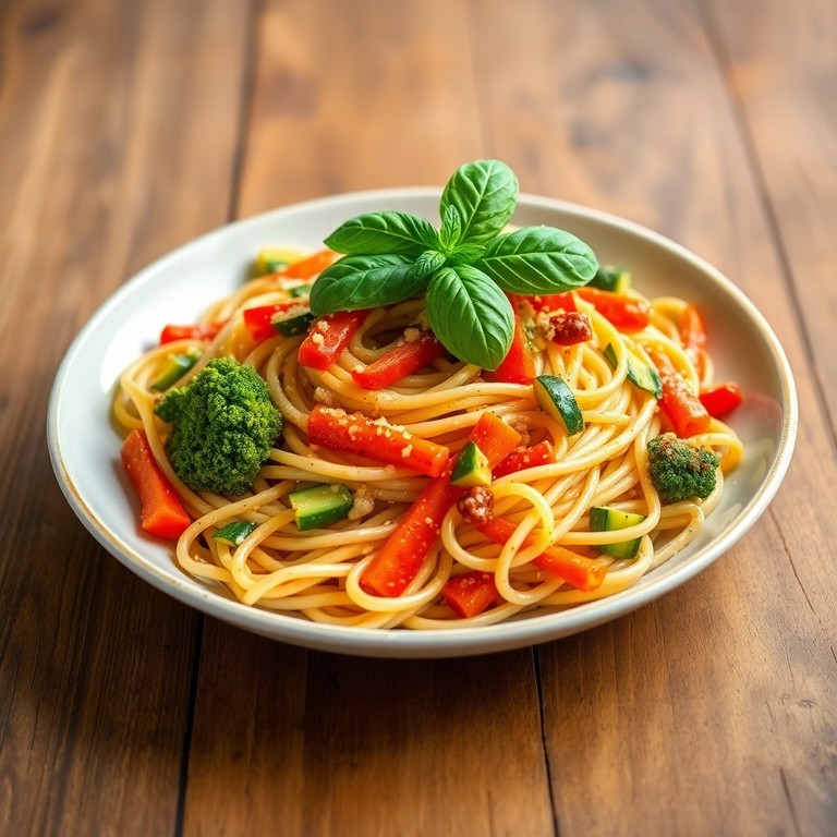Pasta primavera tradicional